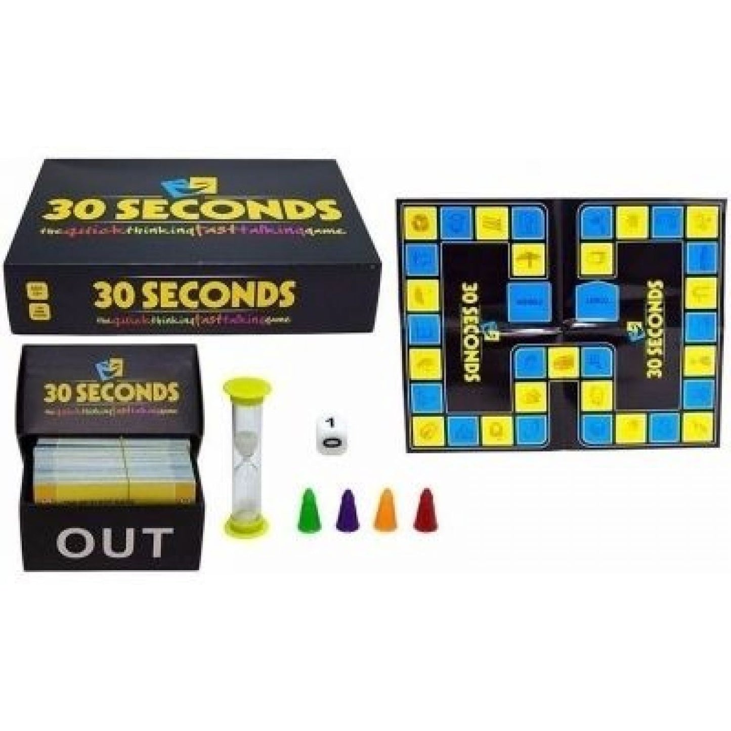 Global Star 30 Seconds Board Game | Fun Quiz Challenge Seconds Board Game