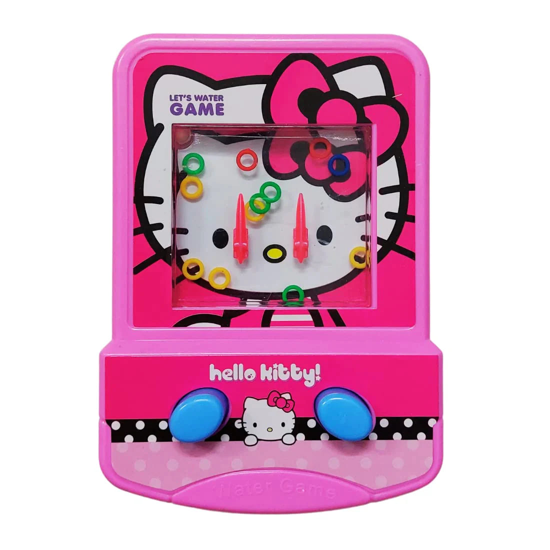 Ring Toss Water Game | Double Button Handheld Water Console Game