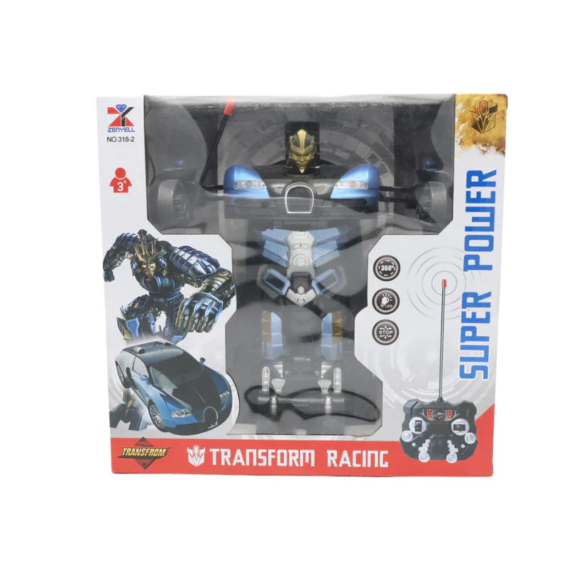 Remote Control | Super Power Transformer Robot Car | Transforming Racing Car