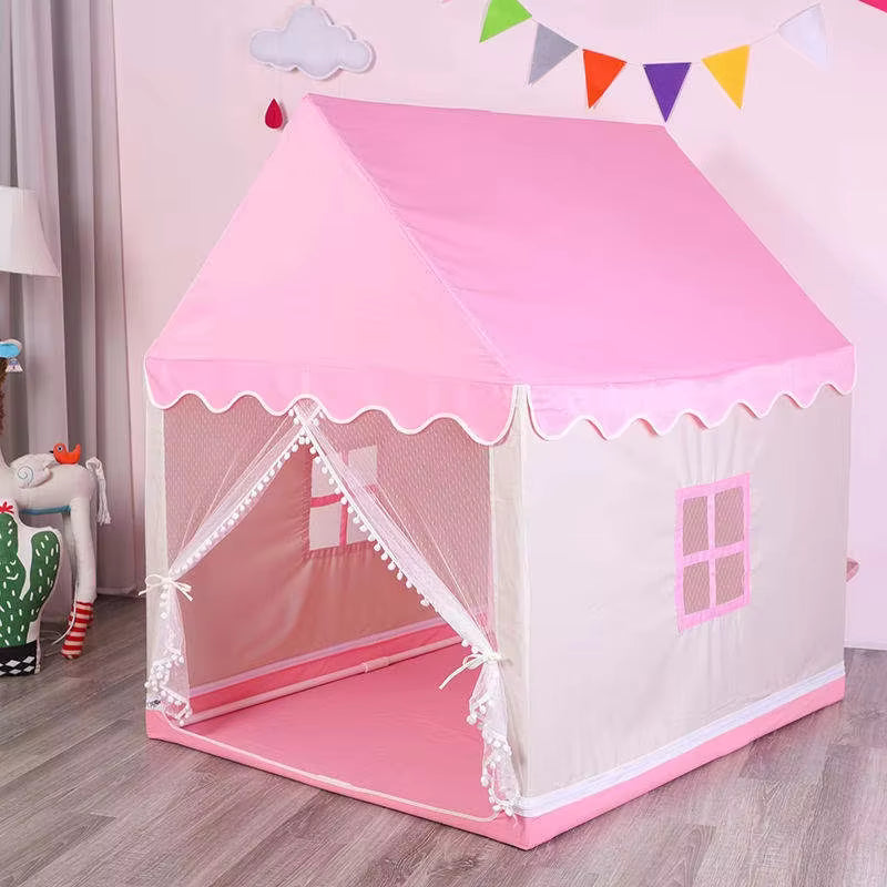 Tent House With Lights | Big Tent House For Kids | Pink Princess Playhouse Castle for kids