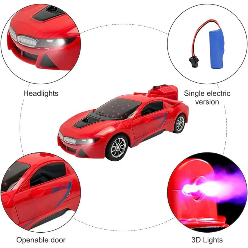 Limit Spray Truck Remote Control Car | Colorful Spray Car & 3D Light