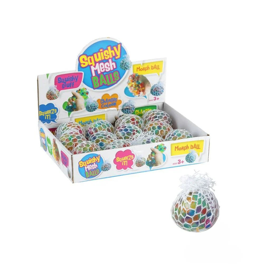 Plush toy that changes from blue to pink when flipped, with 'Flip Transform' text.