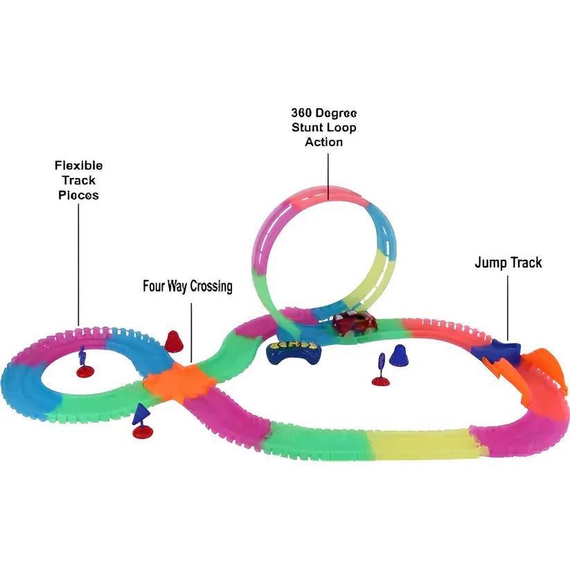 Twister Tracks Car | 6 Functions Remote Control & Sound Effects