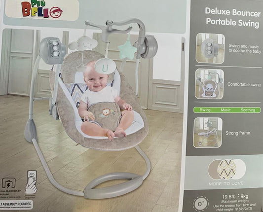 Automatic and Comfortable Portable Electric Swing for Babies