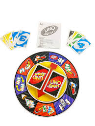 Mattel UNO Card Wheel Spin Board Game | Multi-Player Game