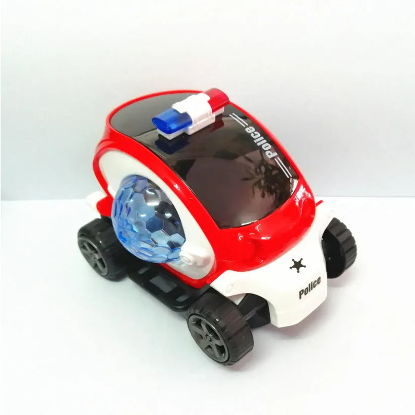 Multifunctional Police Car with Sound and Colorful Lighting For Kids