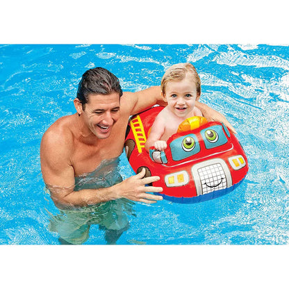Intex Inflatable Kiddie Car Floating Swim Ring For Toddlers