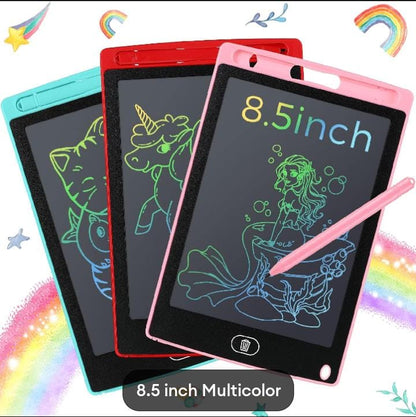 LCD Multicolor Screen Writing Tablet Erasable Writing Board