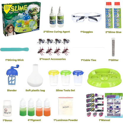 DIY Glowing Slime Factory Play Kit | Pretend Play Toy