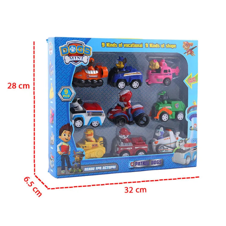 Paw Patrol Character Dogs Cars For Kids