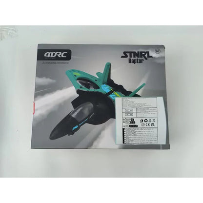 Box of a model airplane with 'STNR' branding on a white background