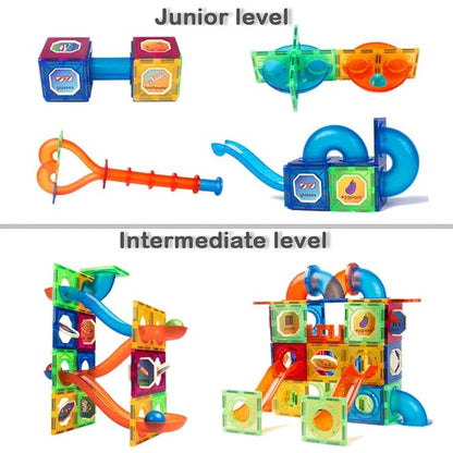 Magic Magnetic Blocks | 111 Pieces Magnetic Blocks Set for Kids