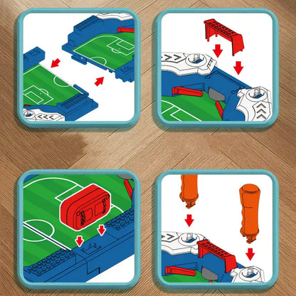 Kids Manual Arena Football Battle Game