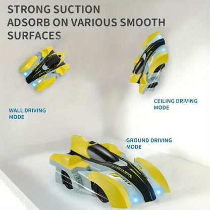 Wall Climbing Race Car | Remote Control Wall Climbing Stunt Car