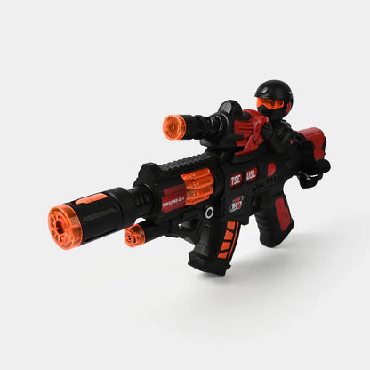 Shoot Elite Electric Gun With Music & Sound | Gun For Kids in Pakistan