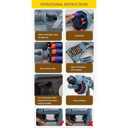 Blaze Storm Soft Bullet Gun