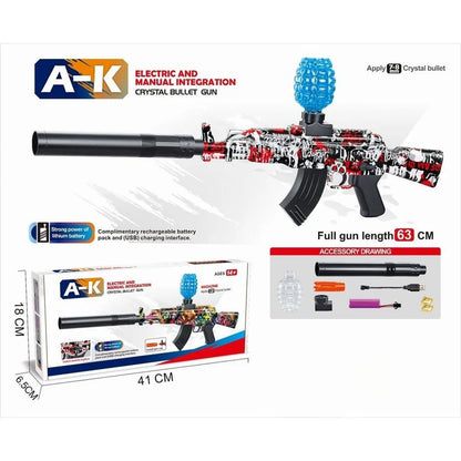 Automatic Gel Blaster AK47 in Pakistan
