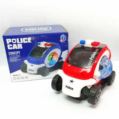 Multifunctional Police Car with Sound and Colorful Lighting For Kids