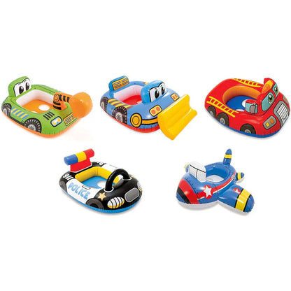 Intex Inflatable Kiddie Car Floating Swim Ring For Toddlers
