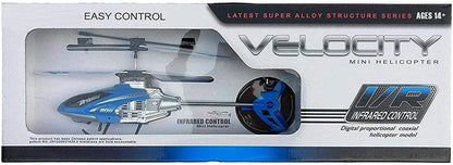 Velocity Helicopter Infra Red Remote Control Toy