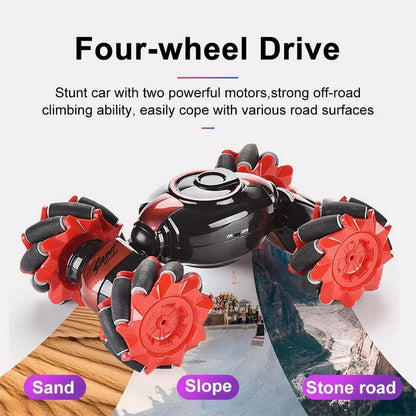 Gesture Drive Remote Control Stunt Car | 4WD Rechargeable Stunt Car for Kids
