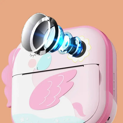 Kids Cute Unicorn Themed Instant Print Camera for boy 