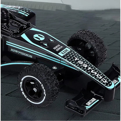 F1 Racing Car Toy for Kids | Racing Equation F1 Remote Control Car Toy with Tail Spray & Rechargeable Battery