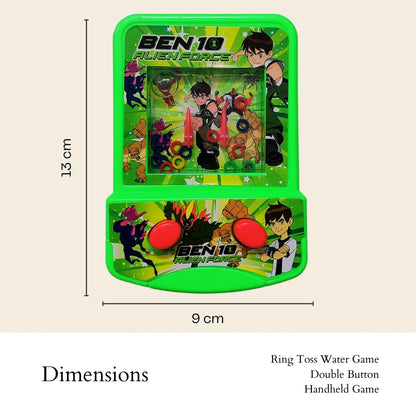 Ring Toss Water Game | Double Button Handheld Water Console Game