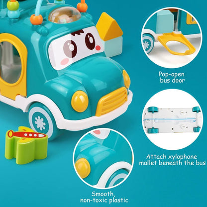 Melody Maker Xylophone with Shapes Bus for babies 