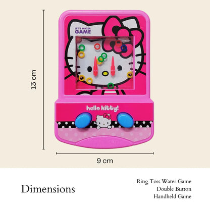 Ring Toss Water Game | Double Button Handheld Water Console Game