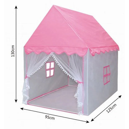 Pink Princess Tent House with Lights | Castle Play Tent for Kids in Pakistan