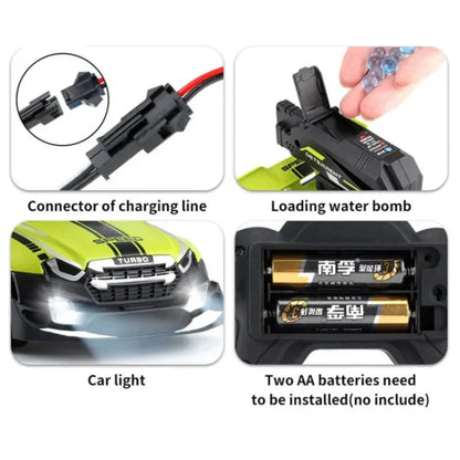 Speed Stunt Spray Car | Speed X Remote Control Car | Smoke Spray & Bullet Shooting Car