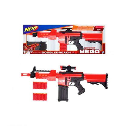 Unleash the Fury: Mega Nerf Soft Bullet Gun with Automatic Firing Mechanism for kids