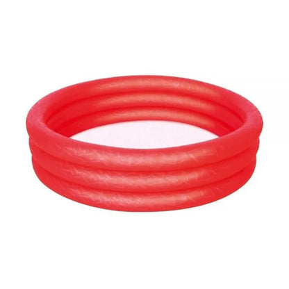 Intex inflatable pool packaging with product image and brand logo.