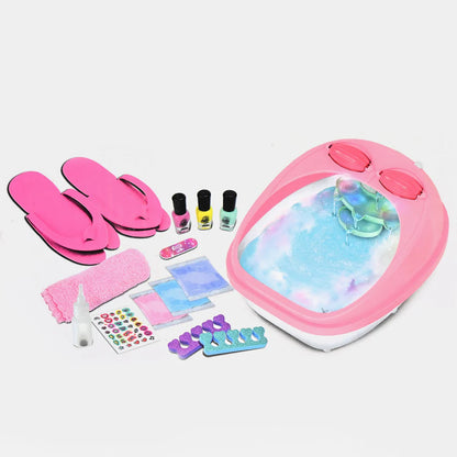 Girls Creator Massaging Foot Spa With Magical Water Beads | Luxuriouis Soothing Spa