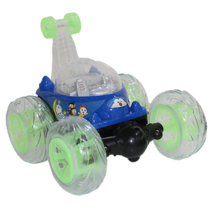 Doraemon 360 Stunt Car | Remote Control Doraemon Car with Music & Rechargeable Battery