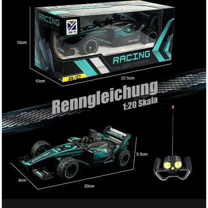 F1 Racing Car Toy for Kids | Racing Equation F1 Remote Control Car Toy with Tail Spray & Rechargeable Battery