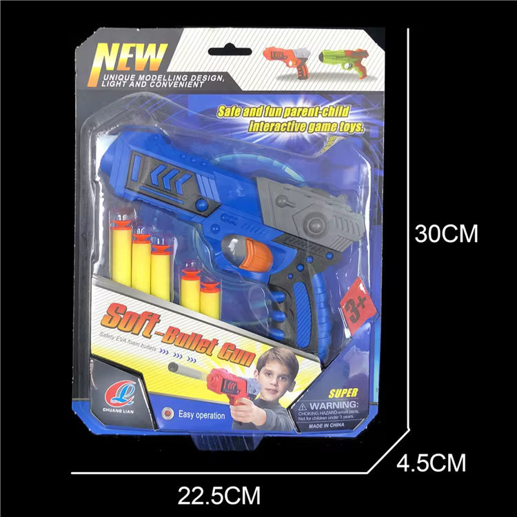 Space Blaster | Soft Bullet Gun | 8 Pcs Foam Bullets in Pakistan