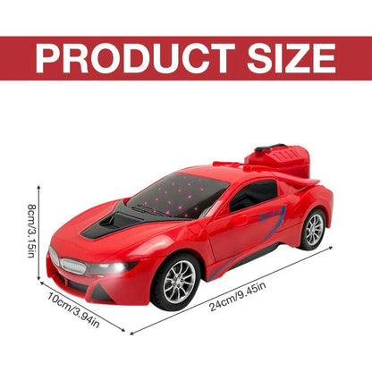 Limit Spray Truck Remote Control Car | Remote Control Spray Truck Toy with Colorful Spray & 3D Lights