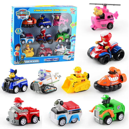 6/9 Figure Paw Patrol Character Dogs Cars For baby