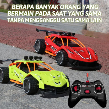 Remote Control Car with Bright LED Lights | Fast RC Toy Car for Kids