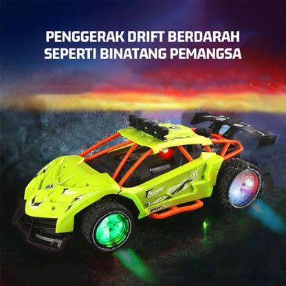 Remote Control Car with Bright LED Lights | Fast RC Toy Car for Kids