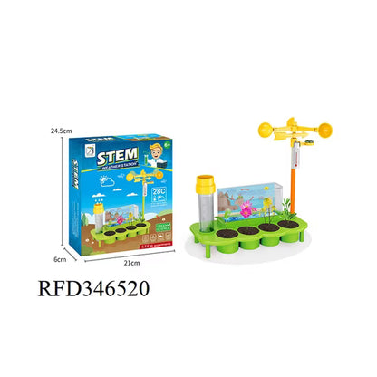 Stem Weather Station Kit | Science Experiment Kit For Kids | Plant Growth & Climate Observation