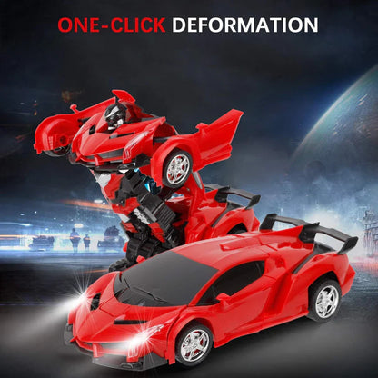 Speed King Robot Car | One Button Transformation | Remote Control 2.4G Car