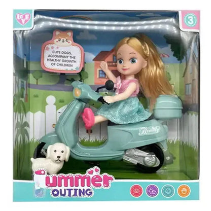 Toy packaging with a doll and horse, featuring the brand 'Nini Love'.