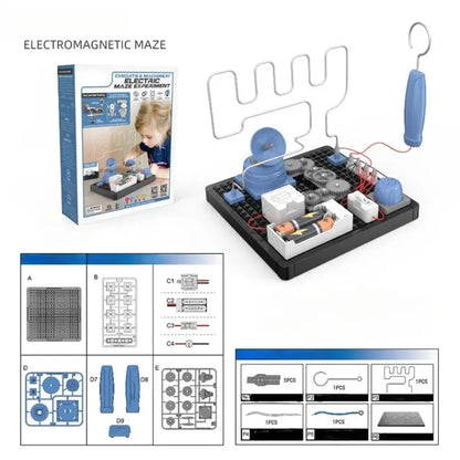 DIY 46Pcs Electric Maze Kit | Educational Toy