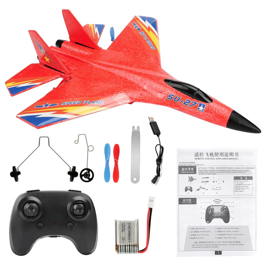 Remote Control Flying Foam Airplane | Rechargeable RC Flying Foam Airplane for Kids
