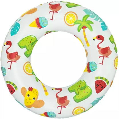 BESTWAY Colorful Designed Swim Ring For Kids 24in