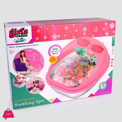 Girls Creator Massaging Foot Spa With Magical Water Beads | Luxuriouis Soothing Spa for female