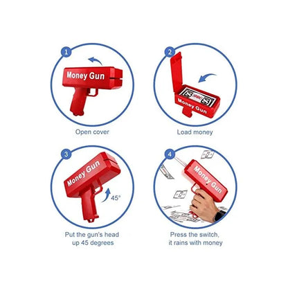 Super Money Spray Gun For Kidz